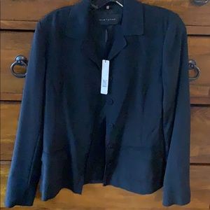 Elie Tahari silk blazer size 2